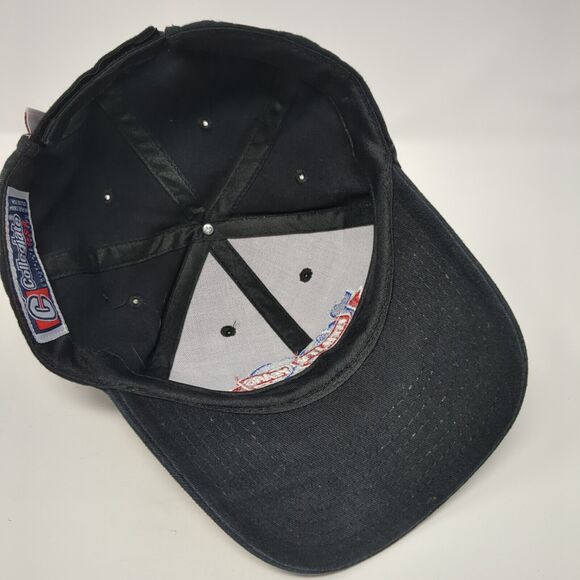 100 Utility Years Strapback Hat Black One Size Adjustable Embroidered - Picture 6 of 8